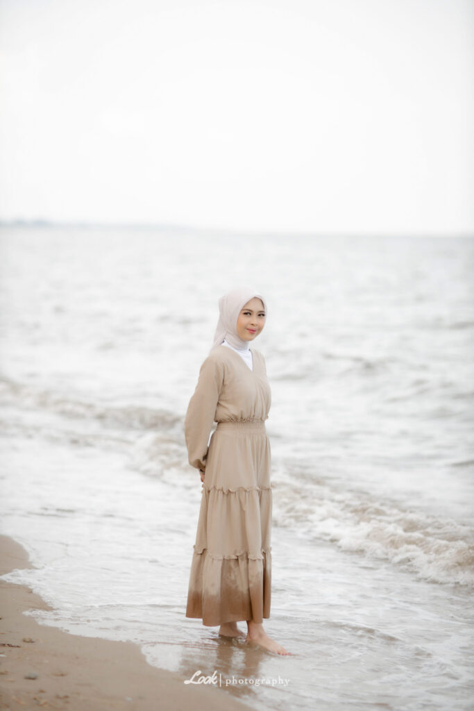 Foto mempelai wanita